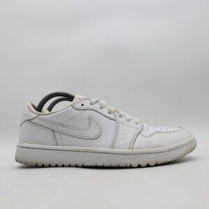 Nike Air Jordan 1 Men’s Size 8 Golf Low Golf Shoes White Crocodile DD9315 110